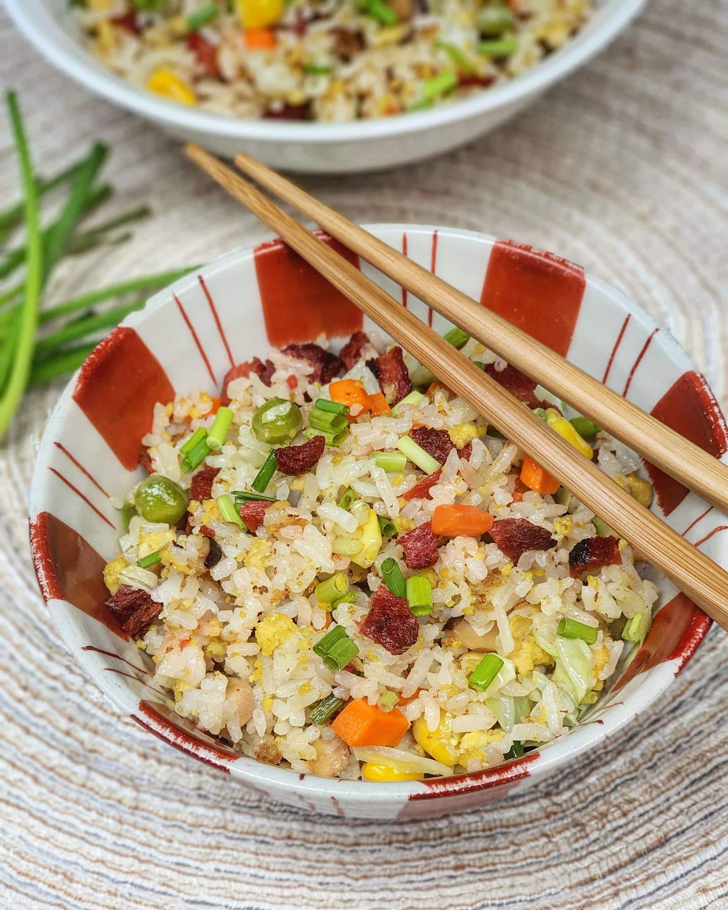 Vegan Yang Chow Fried Rice